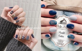 Màu nail xanh cổ điển classic blue đang được lăng xê rần rần: "Nhích" thử mới biết vừa sáng tay lại vừa sang xịn