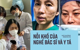 Nhìn loạt ảnh mặt biến dạng do đeo khẩu trang, phải cắt tóc, mặc bỉm cả ngày... của đội y tá, bác sĩ ở Vũ Hán để thấy ngành này khổ thế nào