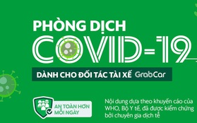 Cẩm nang phòng dịch Covid-19 dành cho tài xế công nghệ