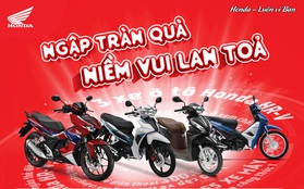 Sắm xe máy Honda chơi Tết – Trúng thưởng ngay ô tô