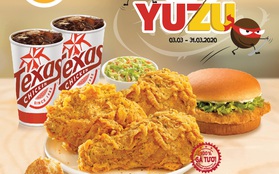 Mê mẩn món mới: gà Yuzu tại hệ thống Texas Chicken