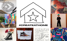 Converse thực tế hóa thương hiệu giữa mùa Covid với #CreateAtHome