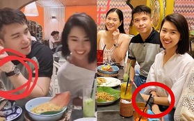 Thúy Ngân và Trương Thế Vinh bị soi đeo đồ đôi, netizen xôn xao: "Phủ nhận hẹn hò có khi là một lời nói dối"?