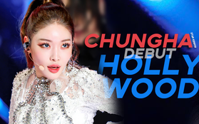 HOT: Không phải nữ thần nào, Chungha chính là idol Kpop đầu tiên debut thành diễn viên Hollywood nhờ "hậu thuẫn" khủng