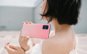 Galaxy A71 hồng crush trendy "đốn tim" giới trẻ, giảm 1 triệu độc quyền tại FPT Shop
