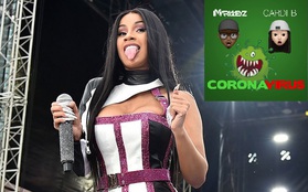 Cardi B livestream nói về virus Corona, được DJ remix lại ai ngờ viral leo hạng cao trên BXH iTunes khiến chính chủ cũng sốc!