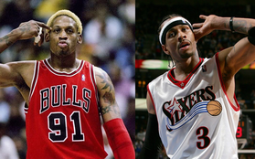 Từ Allen Iverson đến Dennis Rodman: Top 10 “bad boy” khét tiếng nhất NBA