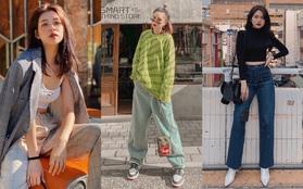 Street style hội gái xinh mặc đẹp Instagram: Cả tá kiểu quần ống rộng được lăng xê, ai cũng mix đồ đẹp “bá cháy”