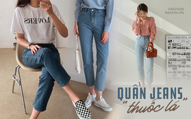 Thích quần skinny nhưng sợ bó chịt lộ chân xấu, các nàng hãy hóng ngay jeans "thuốc lá" hack chân đẹp siêu hạng