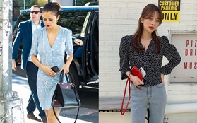 Lấy cảm hứng từ Selena Gomez, bạn sẽ nhận ra không sắm đồ chấm bi thì thiệt thòi cho phong cách quá!