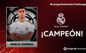 Sao trẻ Marco Asensio tỏa sáng, Real Madrid bất ngờ vô địch La Liga, nhưng không phải trên sân cỏ mà là trong FIFA 20