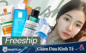 Loạt thương hiệu mỹ phẩm giảm giá tới 50%, free ship để các chị em yên tâm ở nhà tránh dịch mà vẫn xinh tươi