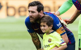 Quý tử nhà Messi lập cú đúp, đội trẻ Barca hủy diệt đối thủ với tỉ số cực đậm