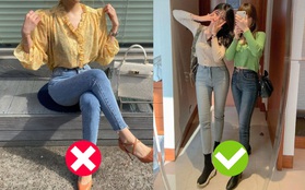 Để diện quần skinny chuẩn mốt chứ không lỗi thời, đây là 4 món hay ho bạn nên sắm và 4 món cần tránh xa