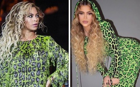 Đụng hàng “ầm ầm”, Kylie Jenner còn bị tố đạo nhái đến cả... dáng đứng và biểu cảm của chị đại nóng bỏng Beyoncé?