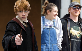 Sau bao năm, Ron trong "Harry Potter" năm xưa giờ đã lên chức bố, cùng bạn gái thông báo tin vui sau 9 năm hẹn hò