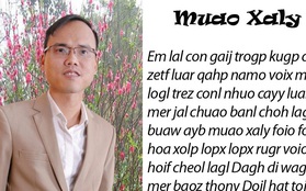 Tiếng Việt không dấu bị độc giả phản ứng gay gắt, tác giả lên tiếng: Chữ viết của tôi nên để chuyên gia thẩm định!