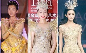 Hội 7 nữ thần Kim Ưng của màn ảnh Hoa ngữ: Đố ai gây tranh cãi bằng "Thị Hậu" Địch Lệ Nhiệt Ba!