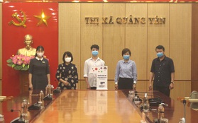 Quảng Ninh: Nam sinh lớp 9 chế tạo máy sát khuẩn tự động tặng cơ sở y tế