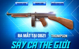 Free Fire: Chi tiết về Thomson - "ông vua" mới của dòng súng tiểu liên (SMG) sẽ có mặt trong bản cập nhật OB21