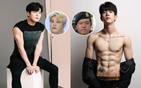 2 nam idol Kpop khoe thành tích giảm 37kg đáng nể: người tự hào có bắp tay lên cơ chuột, kẻ lại tự tin cởi áo "show" body 8 múi