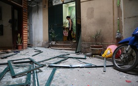 Thông tin mới vụ nổ khí gas tại Hà Nội: Có 5 nạn nhân bị thương trong đó 3 người bị nặng, ít nhất 7 ngôi nhà nứt tường, vỡ cửa