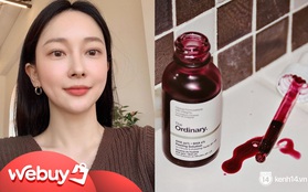 Sau hơn 1 tháng dùng sản phẩm peel da của The Ordinary, da tôi lần đầu chứng kiến nhân mụn tự rụng, lỗ chân lông thông thoáng