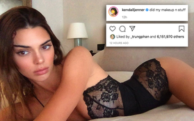 Kendall Jenner diện váy sexy ngả ngốn sương sương mà "hốt" 6 triệu like, có gì mà chị em Kardashian phải khen "hiếm"?