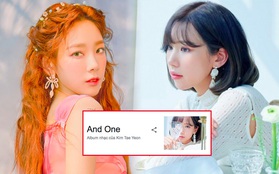 Có thể bạn chưa biết: Tìm kiếm từ khóa "And One Taeyeon" sẽ cho ra kết quả hình ảnh của... nữ ca sĩ Min, ủa là sao?