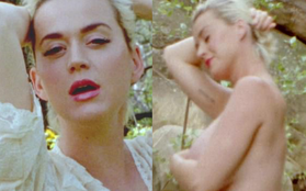 Dân tình choáng nặng vì cảnh Katy Perry khỏa thân 100% khoe bụng bầu ở tháng thứ 8