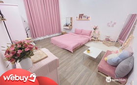 Thêm 1 căn phòng cho hội mê màu hồng note ngay vào sổ: Decor hết 6 triệu, làm cả tháng mới xong vì... lười