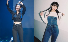 Có tập có hơn: Eunji (Apink) từ người mặc jeans trông rất "chán đời" giờ đã thành "nữ thần quần jeans" rồi đây