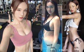 "Hot girl số 1 Malaysia" chia sẻ bí quyết lấy lại thân hình "thắt đáy lưng ong" khi giảm từ 52kg xuống 45kg