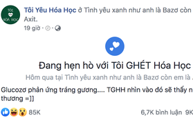 Sau màn thua đau đớn, admin Tôi Yêu Hoá Học có màn tỏ tình cực ngọt ngào với đối thủ, đỉnh nhất là câu thả thính ai nghe cũng dính