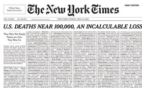 Chuyện chưa kể đằng sau dự án “Một trang bìa lay động cả thế giới” của New York Times