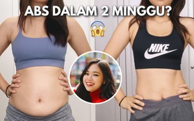 Chỉ sau 2 tuần tham gia Chloe Ting Challenge, "bà mẹ trẻ" người Philippines lấy lại vòng eo phẳng lì như thời con gái