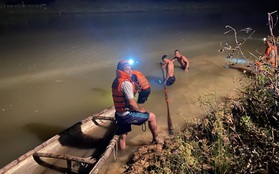 Trắng đêm nỗ lực tìm kiếm nam sinh 15 tuổi bị đuối nước tại sông Yên