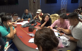 Triệt phá sòng bạc Poker "khủng" do người đàn ông Hàn Quốc điều hành trong căn biệt thự tại Sài Gòn