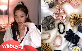 Buộc tóc thì phải diện chun vải giống Jennie mới sành điệu và đây là loạt shop cực nhiều mẫu xinh giá tốt dành cho bạn