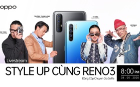 Reno3 đã sáng tạo cùng camera selfie đêm 44MP phong cách hoàn toàn mới