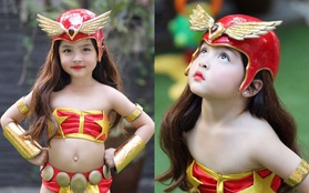 Ái nữ nhà “Mỹ nhân đẹp nhất Philippines” cosplay lại vai diễn để đời của mẹ, chưa đầy 6 tuổi đã xinh đến “câm nín” thế này