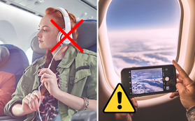 Những việc hành khách tuyệt đối không nên làm khi máy bay đang cất - hạ cánh, chúng còn có thể gây nguy hiểm đến tính mạng của bạn