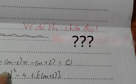 Học trò vẽ đồ thị không đẹp, cô giáo nghiêm túc phê bình nhưng không quên kèm câu nói khiến ai cũng sướng rơn