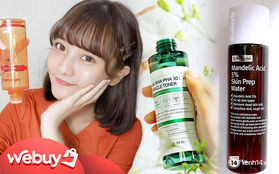 3 loại toner châu Á vừa "thu nhỏ" lỗ chân lông vừa trị mụn: Mỗi loại một giá, loại nào phù hợp với bạn?