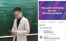 Thầy giáo làm hộ học sinh bài thi thử online lên tiếng: Chắc mình sẽ từ bỏ dạy học?