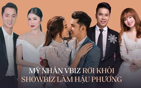 Dàn mỹ nhân Vbiz rời showbiz về làm hậu phương: Thuỷ Anh được cưng như bà hoàng, ai ngờ bà xã Lê Hoàng - Ưng Hoàng Phúc từng nổi một thời