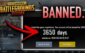 Không chỉ hack, đây là những nguyên nhân "từ trên trời rơi xuống" khiến game thủ PUBG Mobile bị ban!