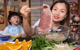 Quỳnh Trần JP chơi lớn với vlog làm phở từ nguyên liệu nhà giàu gồm thịt bò Kobe và nấm Truffle, 1 tô phở của nàng bằng vài chục tô ở Việt Nam