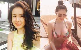 Phát sốt loạt ảnh Son Ye Jin diện bikini xẻ ngực sâu hoắm, khoe vòng 1 khủng "ná thở" khi du lịch Hội An 4 năm trước