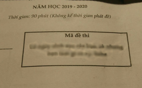 Giáo viên đặt mã đề đậm mùi "cà khịa", học sinh đọc vào là tức anh ách